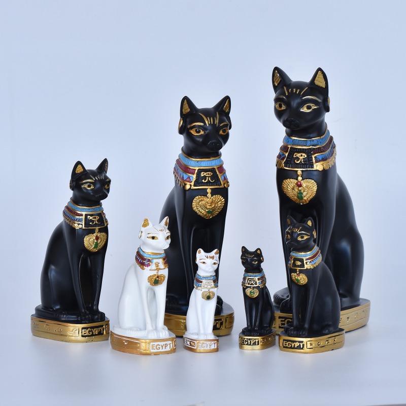 Office Furniture Egypt - Egipski kot Bogini Bastet Statua Ozdoba