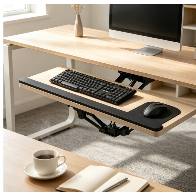 Półka na klawiaturę pod biurko – Keyboard Drawer Under recenzja i cena