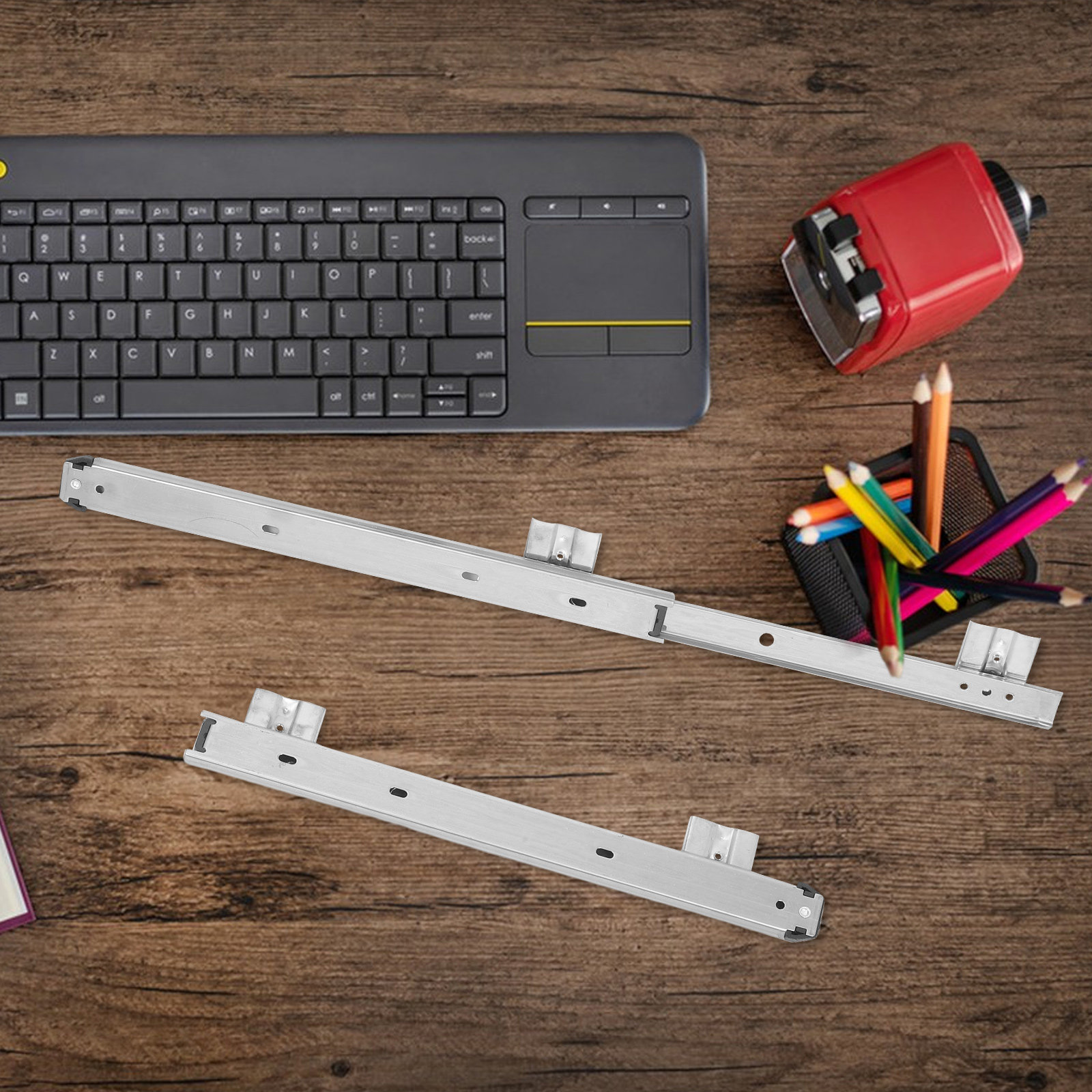 2 sztuki – łożyskowe prowadnic – Keyboard Drawer Under recenzja i cena